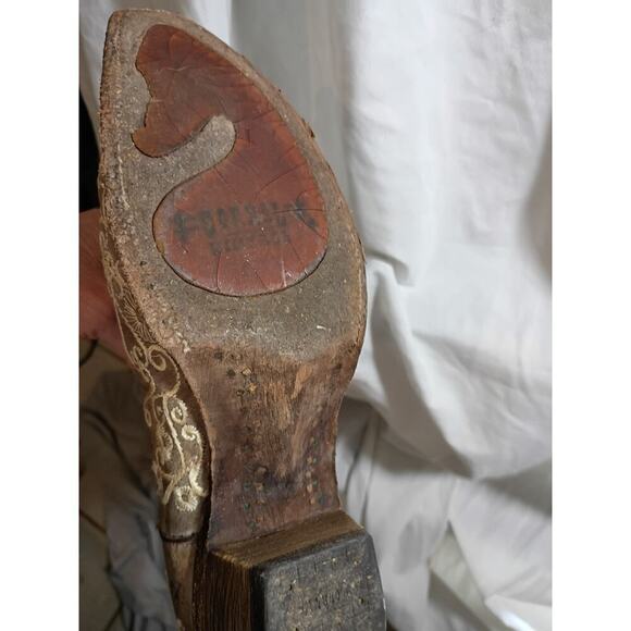 womens corral cowboy boots size 10 Beige White Stitching Mexico - Picture 8 of 16